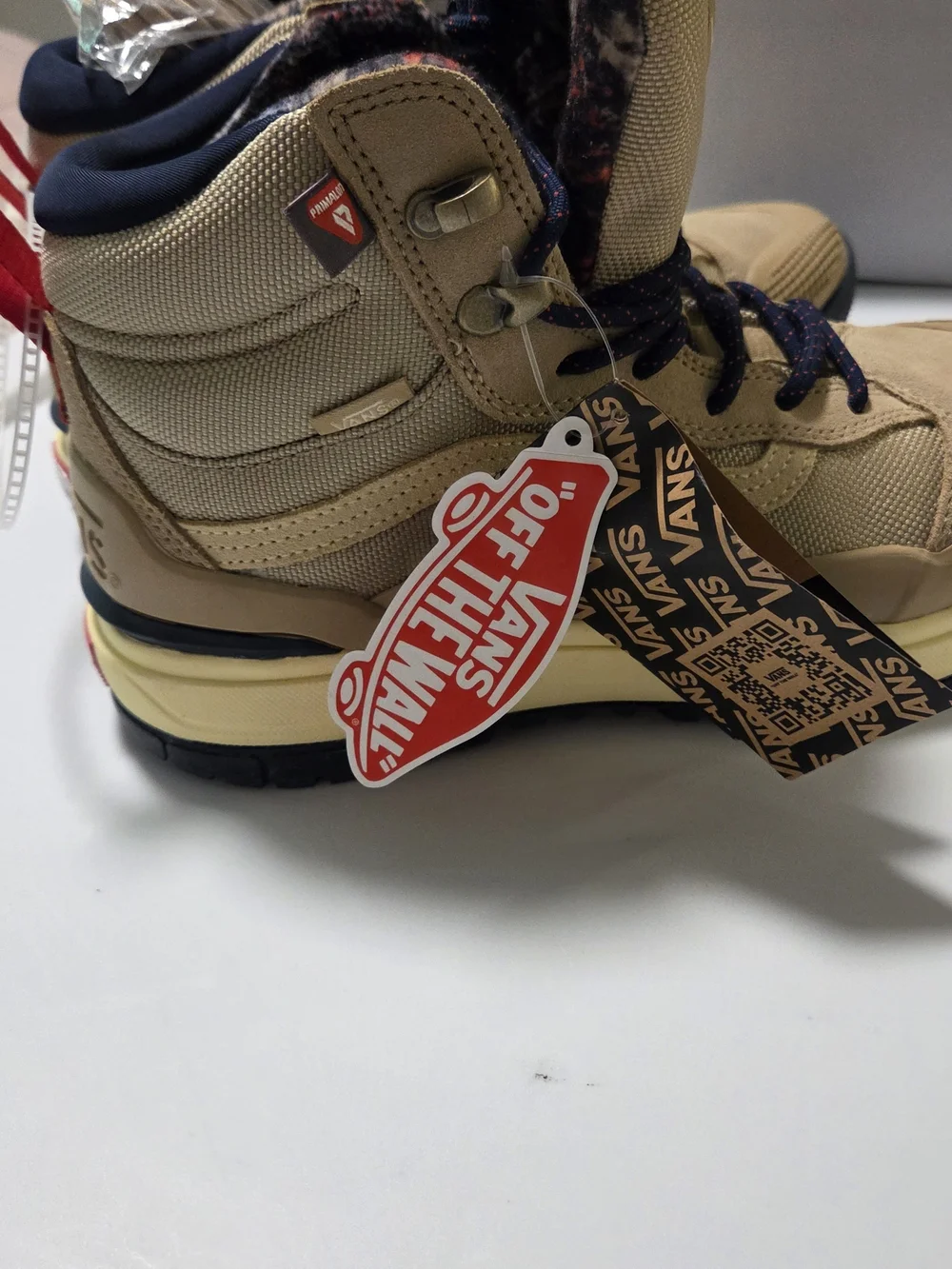 Vans UltraRange Men's Tan and Navy Hiking Boots